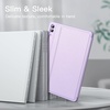 image:imageJETech Folio Case Cover for Samsung Galaxy Tab S9 FE Plus Black  MultiAngle Stand Cover S Pen Holder Slim Protective Cover Auto WakeSleepLavender