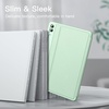 image:imageJETech Folio Case Cover for Samsung Galaxy Tab S9 FE Plus Black  MultiAngle Stand Cover S Pen Holder Slim Protective Cover Auto WakeSleepMint