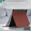 image:imageJETech Folio Case for Samsung Galaxy Tab S8 PlusS7 FES7 Plus 124 Black  For 202220212020 Model MultiAngle Stand Cover S Pen Holder Slim Protective Cover Auto WakeSleepWine