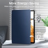 image:imageJETech Folio Case for Samsung Galaxy Tab S8 PlusS7 FES7 Plus 124 Black  For 202220212020 Model MultiAngle Stand Cover S Pen Holder Slim Protective Cover Auto WakeSleepNavy