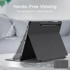 image:imageJETech Folio Case for Samsung Galaxy Tab S8 PlusS7 FES7 Plus 124 Black  For 202220212020 Model MultiAngle Stand Cover S Pen Holder Slim Protective Cover Auto WakeSleepBlack