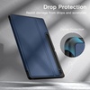 image:imageJETech Folio Case for Samsung Galaxy Tab S8 PlusS7 FES7 Plus 124 Black  For 202220212020 Model MultiAngle Stand Cover S Pen Holder Slim Protective Cover Auto WakeSleepNavy