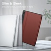 image:imageJETech Folio Case for Samsung Galaxy Tab S8 PlusS7 FES7 Plus 124 Black  For 202220212020 Model MultiAngle Stand Cover S Pen Holder Slim Protective Cover Auto WakeSleepWine