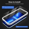 image:imageJETech FullCoverage Screen Protector for iPhone 17e16e13 Pro13 3Pack  Easy Installation Tool HD Clear Tempered Glass CaseFriendly EdgetoEdge ProtectioniPhone 13 Pro Max