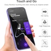 image:imageJETech FullCoverage Screen Protector for iPhone 17e16e13 Pro13 3Pack  Easy Installation Tool HD Clear Tempered Glass CaseFriendly EdgetoEdge ProtectioniPhone 12 mini 54Inch