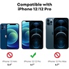 image:imageJETech FullCoverage Screen Protector for iPhone 17e16e13 Pro13 3Pack  Easy Installation Tool HD Clear Tempered Glass CaseFriendly EdgetoEdge ProtectioniPhone 1212 Pro
