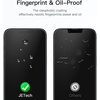 image:imageJETech FullCoverage Screen Protector for iPhone 17e16e13 Pro13 3Pack  Easy Installation Tool HD Clear Tempered Glass CaseFriendly EdgetoEdge ProtectioniPhone 17e16e14