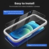 image:imageJETech FullCoverage Screen Protector for iPhone 17e16e13 Pro13 3Pack  Easy Installation Tool HD Clear Tempered Glass CaseFriendly EdgetoEdge ProtectioniPhone 1212 Pro