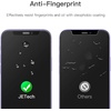 image:imageJETech FullCoverage Screen Protector for iPhone 17e16e13 Pro13 3Pack  Easy Installation Tool HD Clear Tempered Glass CaseFriendly EdgetoEdge ProtectioniPhone 12 mini 54Inch