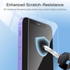 image:imageJETech FullCoverage Screen Protector for iPhone 17e16e13 Pro13 3Pack  Easy Installation Tool HD Clear Tempered Glass CaseFriendly EdgetoEdge ProtectioniPhone 12 mini 54Inch