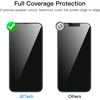image:imageJETech FullCoverage Screen Protector for iPhone 17e16e13 Pro13 3Pack  Easy Installation Tool HD Clear Tempered Glass CaseFriendly EdgetoEdge ProtectioniPhone 17e16e14