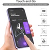 image:imageJETech FullCoverage Screen Protector for iPhone 17e16e14 3Pack  Black Edge Tempered Glass Easy Installation Tool HD Clear CaseFriendlyiPhone 12 mini