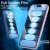 image:imageJETech FullCoverage Screen Protector for iPhone 17e16e14 3Pack  Black Edge Tempered Glass Easy Installation Tool HD Clear CaseFriendlyiPhone 15