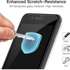 image:imageJETech FullCoverage Screen Protector for iPhone 17e16e14 3Pack  Black Edge Tempered Glass Easy Installation Tool HD Clear CaseFriendlyiPhone SE 32  iPhone 87