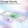 image:imageJETech Glitter Case for iPhone 17 Clear  Sparkly Glitter Design Shockproof Protection Clear Back Stylish LookClear