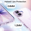 image:imageJETech Glitter Case for iPhone 17 Clear  Sparkly Glitter Design Shockproof Protection Clear Back Stylish LookPurple