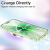 image:imageJETech Glitter Case for iPhone 17 Clear  Sparkly Glitter Design Shockproof Protection Clear Back Stylish LookSage