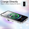 image:imageJETech Glitter Case for iPhone 17 Pro Max Clear  Sparkly Glitter Design Shockproof Protection Clear Back Stylish LookClear