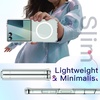 image:imageJETech Magnetic Case for Samsung Galaxy Z Flip 7 Clear  Compatible with MagSafe AntiYellowing Transparent Hard PC Protective Phone Cover Scratch ResistantClear