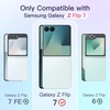 image:imageJETech Magnetic Case for Samsung Galaxy Z Flip 7 Clear  Compatible with MagSafe AntiYellowing Transparent Hard PC Protective Phone Cover Scratch ResistantClear