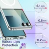 image:imageJETech Magnetic Case for Samsung Galaxy Z Flip 7 Clear  Compatible with MagSafe AntiYellowing Transparent Hard PC Protective Phone Cover Scratch ResistantClear