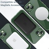 image:imageJETech Magnetic Case for iPhone 13 Clear  Compatible with MagSafe Shockproof Phone Bumper Cover Scratch Resistant Clear BackAlpine Green