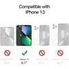 image:imageJETech Magnetic Case for iPhone 13 Clear  Compatible with MagSafe Shockproof Phone Bumper Cover Scratch Resistant Clear BackAlpine Green