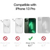 image:imageJETech Magnetic Case for iPhone 13 Clear  Compatible with MagSafe Shockproof Phone Bumper Cover Scratch Resistant Clear BackAlpine Green