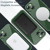 image:imageJETech Magnetic Case for iPhone 13 Clear  Compatible with MagSafe Shockproof Phone Bumper Cover Scratch Resistant Clear BackAlpine Green