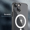 image:imageJETech Magnetic Case for iPhone 13 Clear  Compatible with MagSafe Shockproof Phone Bumper Cover Scratch Resistant Clear BackBlack