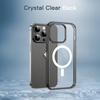 image:imageJETech Magnetic Case for iPhone 13 Clear  Compatible with MagSafe Shockproof Phone Bumper Cover Scratch Resistant Clear BackBlack
