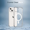 image:imageJETech Magnetic Case for iPhone 13 Clear  Compatible with MagSafe Shockproof Phone Bumper Cover Scratch Resistant Clear BackClear