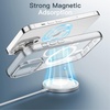 image:imageJETech Magnetic Case for iPhone 13 Clear  Compatible with MagSafe Shockproof Phone Bumper Cover Scratch Resistant Clear BackClear