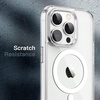 image:imageJETech Magnetic Case for iPhone 13 Clear  Compatible with MagSafe Shockproof Phone Bumper Cover Scratch Resistant Clear BackClear