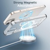 image:imageJETech Magnetic Case for iPhone 13 Clear  Compatible with MagSafe Shockproof Phone Bumper Cover Scratch Resistant Clear BackClear