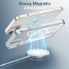 image:imageJETech Magnetic Case for iPhone 13 Clear  Compatible with MagSafe Shockproof Phone Bumper Cover Scratch Resistant Clear BackClear