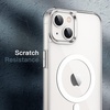 image:imageJETech Magnetic Case for iPhone 13 Clear  Compatible with MagSafe Shockproof Phone Bumper Cover Scratch Resistant Clear BackClear