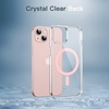 image:imageJETech Magnetic Case for iPhone 13 Clear  Compatible with MagSafe Shockproof Phone Bumper Cover Scratch Resistant Clear BackClearPink