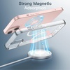 image:imageJETech Magnetic Case for iPhone 13 Clear  Compatible with MagSafe Shockproof Phone Bumper Cover Scratch Resistant Clear BackClearPink