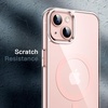 image:imageJETech Magnetic Case for iPhone 13 Clear  Compatible with MagSafe Shockproof Phone Bumper Cover Scratch Resistant Clear BackClearPink