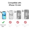 image:imageJETech Magnetic Case for iPhone 13 Clear  Compatible with MagSafe Shockproof Phone Bumper Cover Scratch Resistant Clear BackNavy