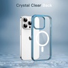 image:imageJETech Magnetic Case for iPhone 13 Clear  Compatible with MagSafe Shockproof Phone Bumper Cover Scratch Resistant Clear BackNavy