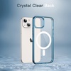 image:imageJETech Magnetic Case for iPhone 13 Clear  Compatible with MagSafe Shockproof Phone Bumper Cover Scratch Resistant Clear BackNavy
