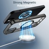 image:imageJETech Magnetic Case for iPhone 14 Clear  Compatible with MagSafe Shockproof Phone Bumper Cover Scratch Resistant Clear BackBlack