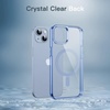 image:imageJETech Magnetic Case for iPhone 14 Clear  Compatible with MagSafe Shockproof Phone Bumper Cover Scratch Resistant Clear BackSierra Blue