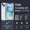 image:imageJETech Magnetic Case for iPhone 15 Clear  Compatible with MagSafe Shockproof Phone Bumper Cover Scratch Resistant Clear BackClear