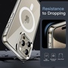 image:imageJETech Magnetic Case for iPhone 15 Clear  Compatible with MagSafe Shockproof Phone Bumper Cover Scratch Resistant Clear BackClear