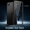 image:imageJETech Magnetic Case for iPhone 16 Clear  Compatible with MagSafe Shockproof Phone Bumper Cover Scratch Resistant Clear BackBlack