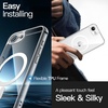 image:imageJETech Magnetic Case for iPhone 16 Clear  Compatible with MagSafe Shockproof Phone Bumper Cover Scratch Resistant Clear BackClear