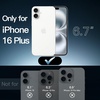 image:imageJETech Magnetic Case for iPhone 16 Clear  Compatible with MagSafe Shockproof Phone Bumper Cover Scratch Resistant Clear BackClear